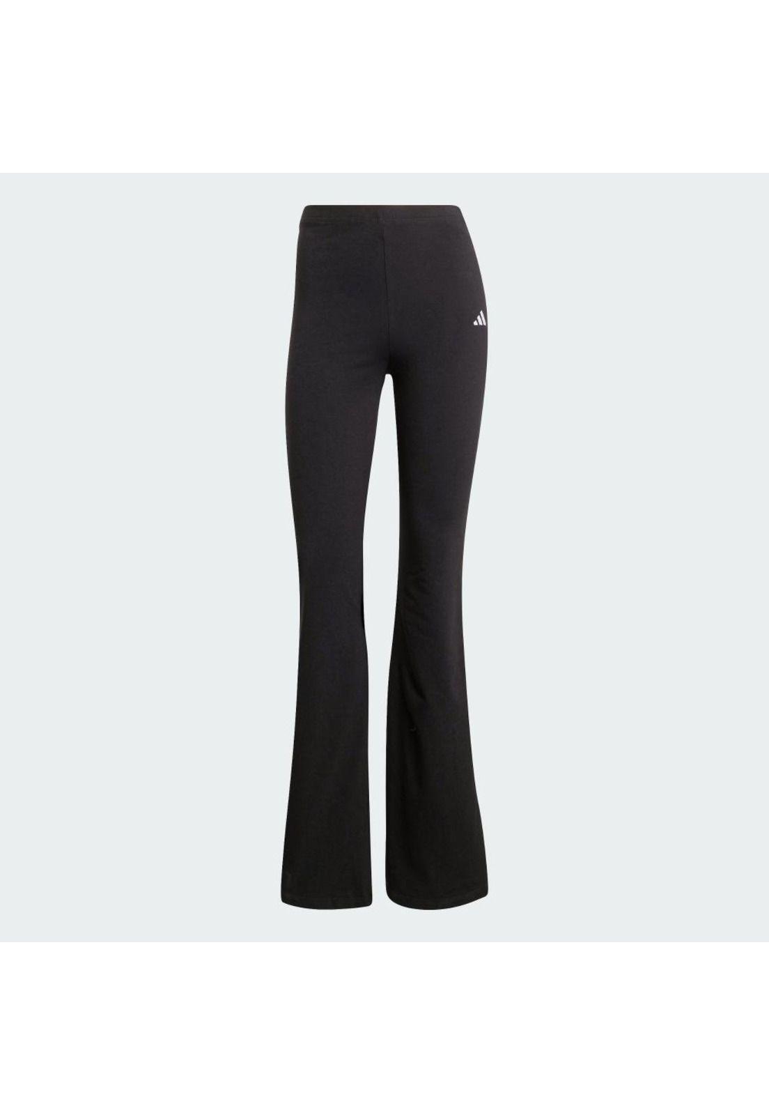 Pantalón adidas Calzas Acampanadas Essentials Logo Pequeño-1