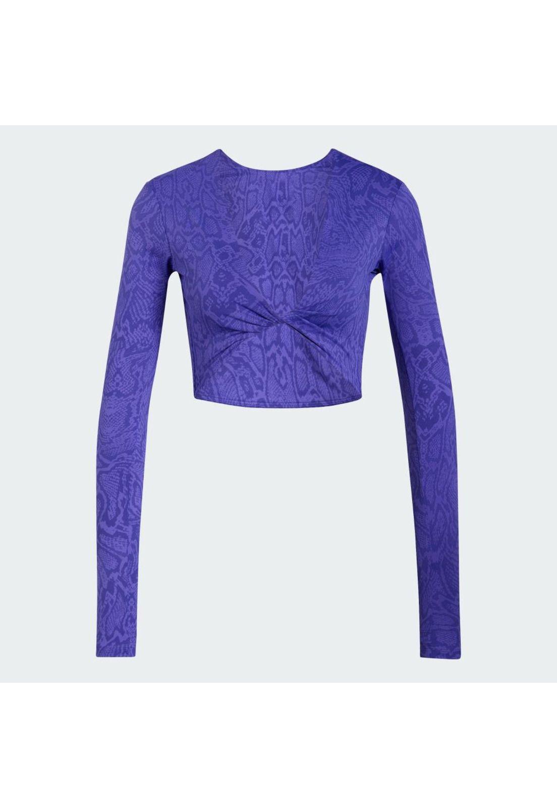 Polera adidas PrimeLift Workout Snake Twist Reversible-1