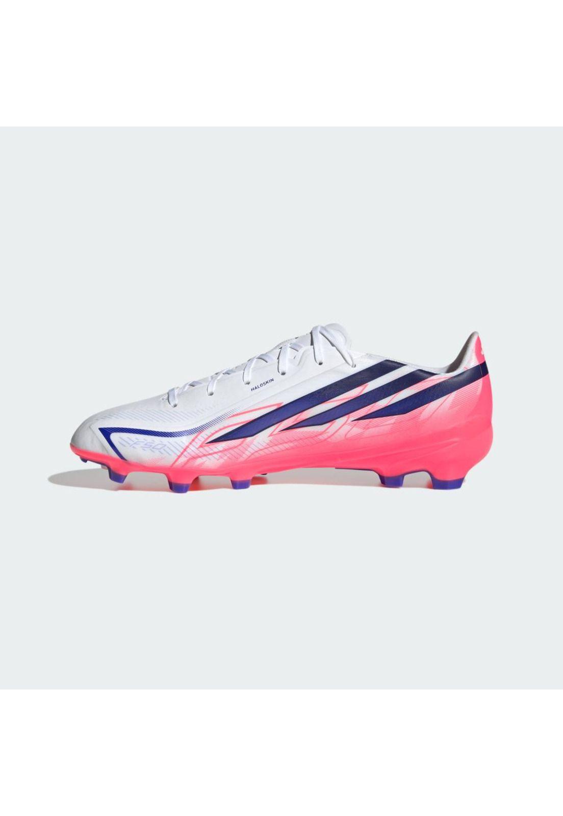 Botines adidas F50 Hyperfast League Terreno Firme Blanco-1