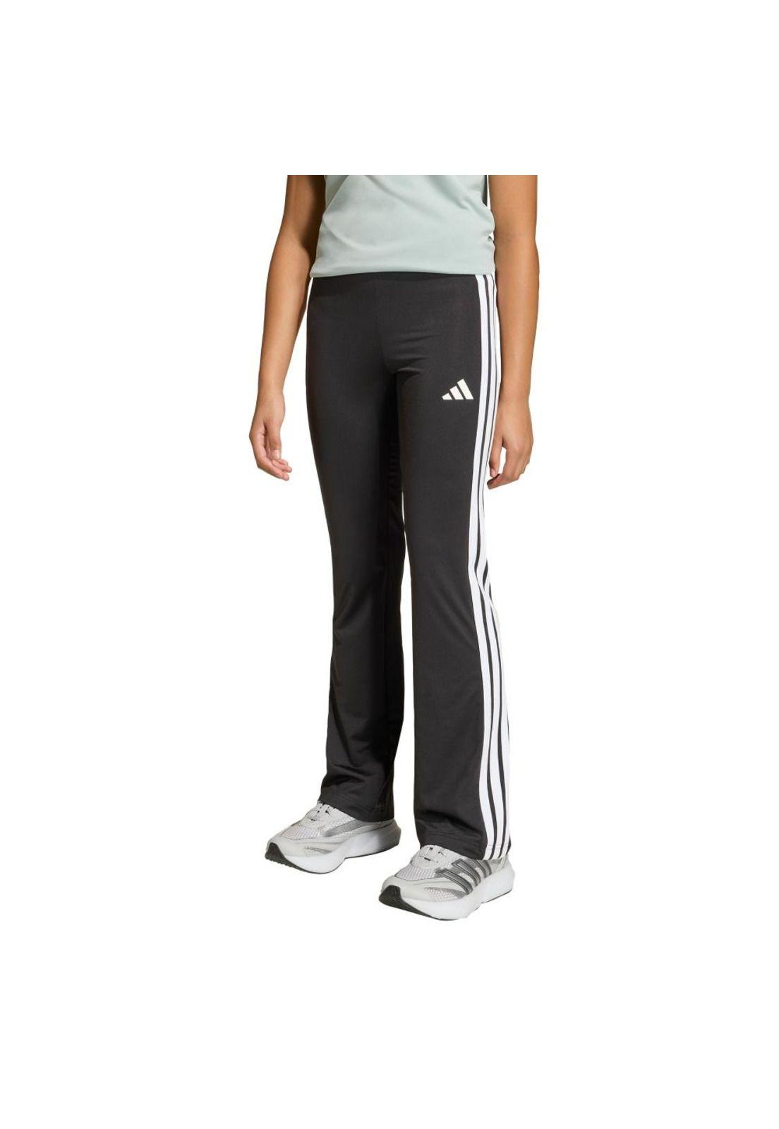 Pantalón adidas Calzas Train Essentials 3 Tiras Diseño (Color: Negro)-0