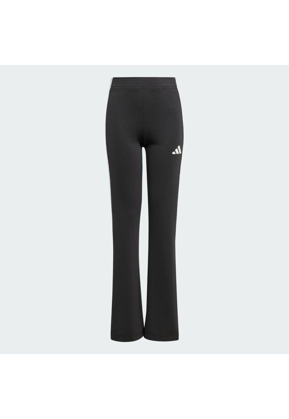 Pantalón adidas Calzas Train Essentials 3 Tiras Diseño (Color: Negro)-1