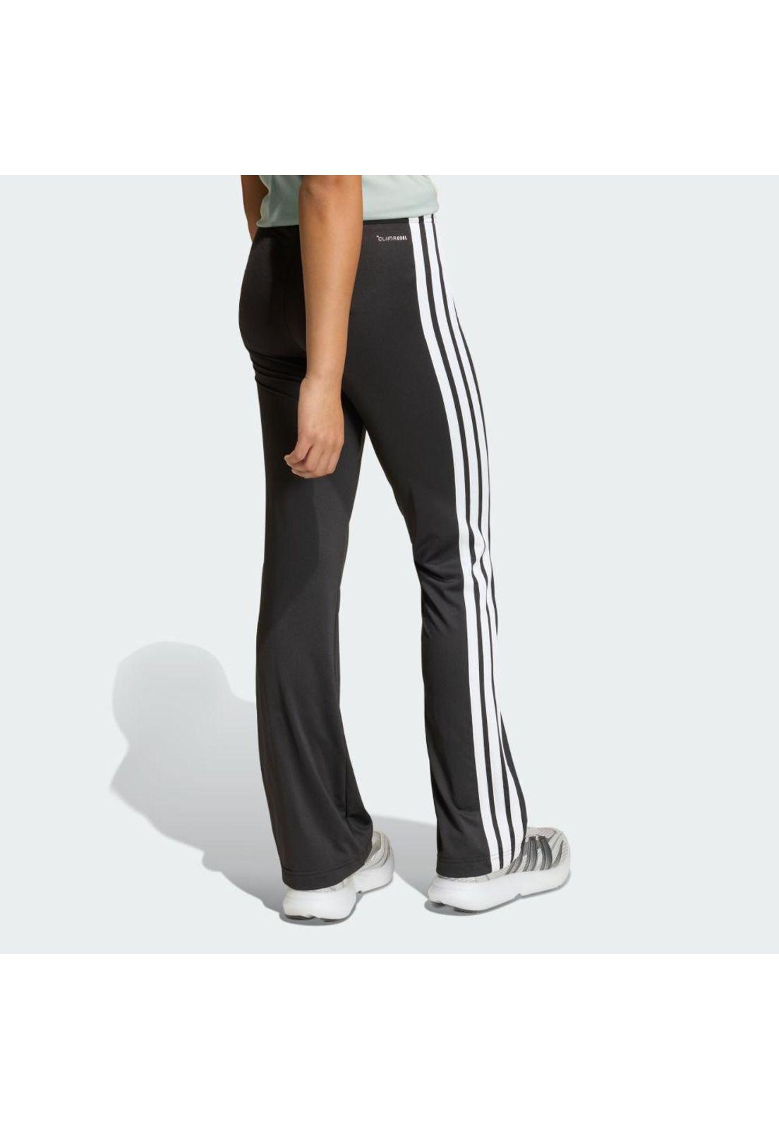 Pantalón adidas Calzas Train Essentials 3 Tiras Diseño (Color: Negro)-2