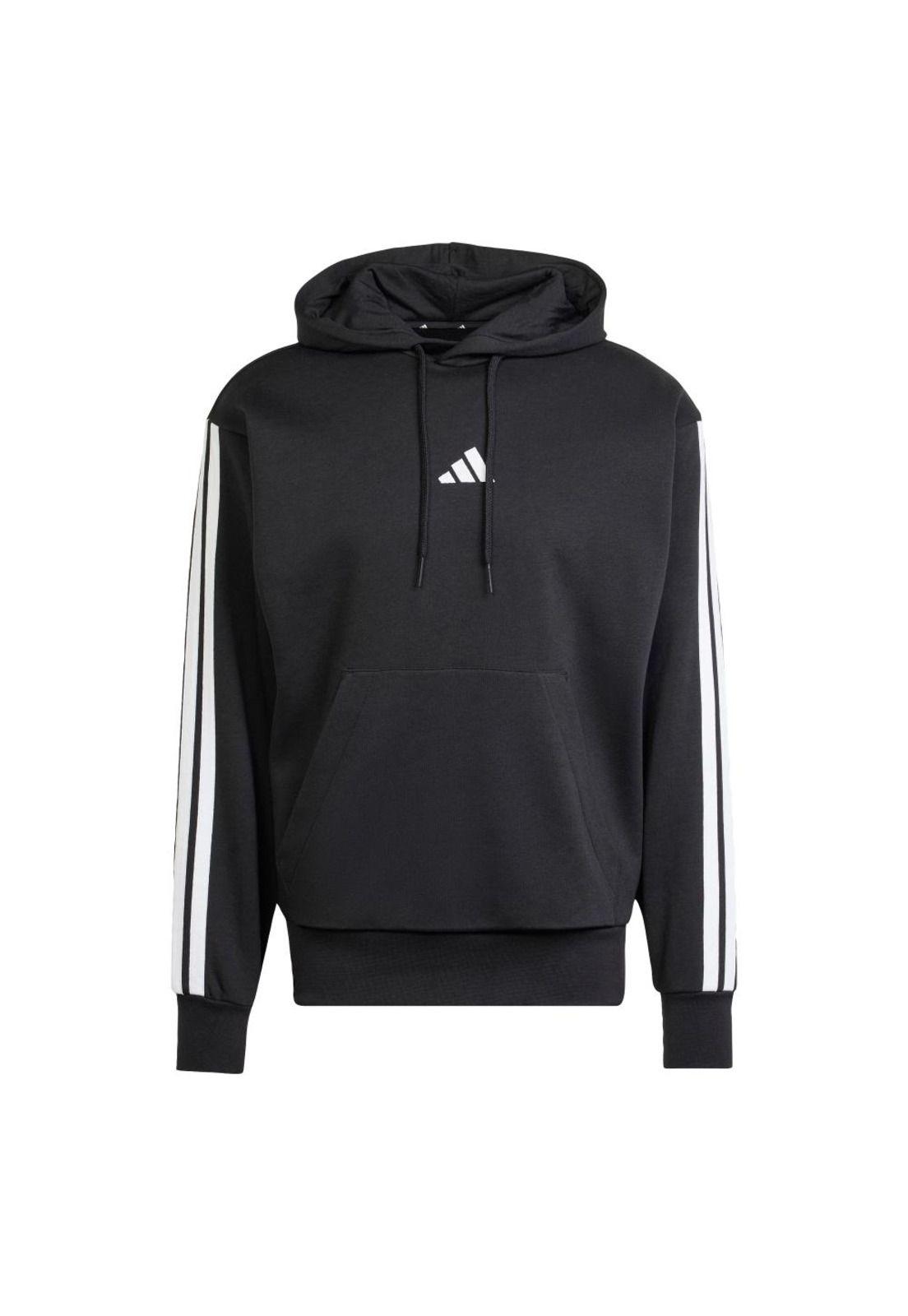 Polerón adidas Hombre con Capucha Essentials Fleece 3 Tiras-0