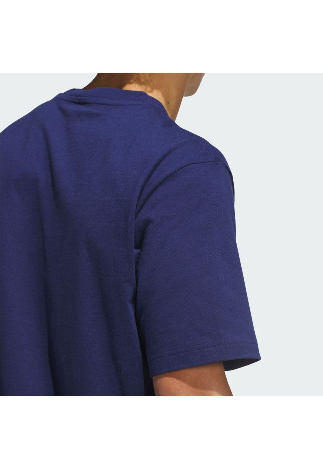 Polera adidas Hombre Estampada Varsity Crest-5