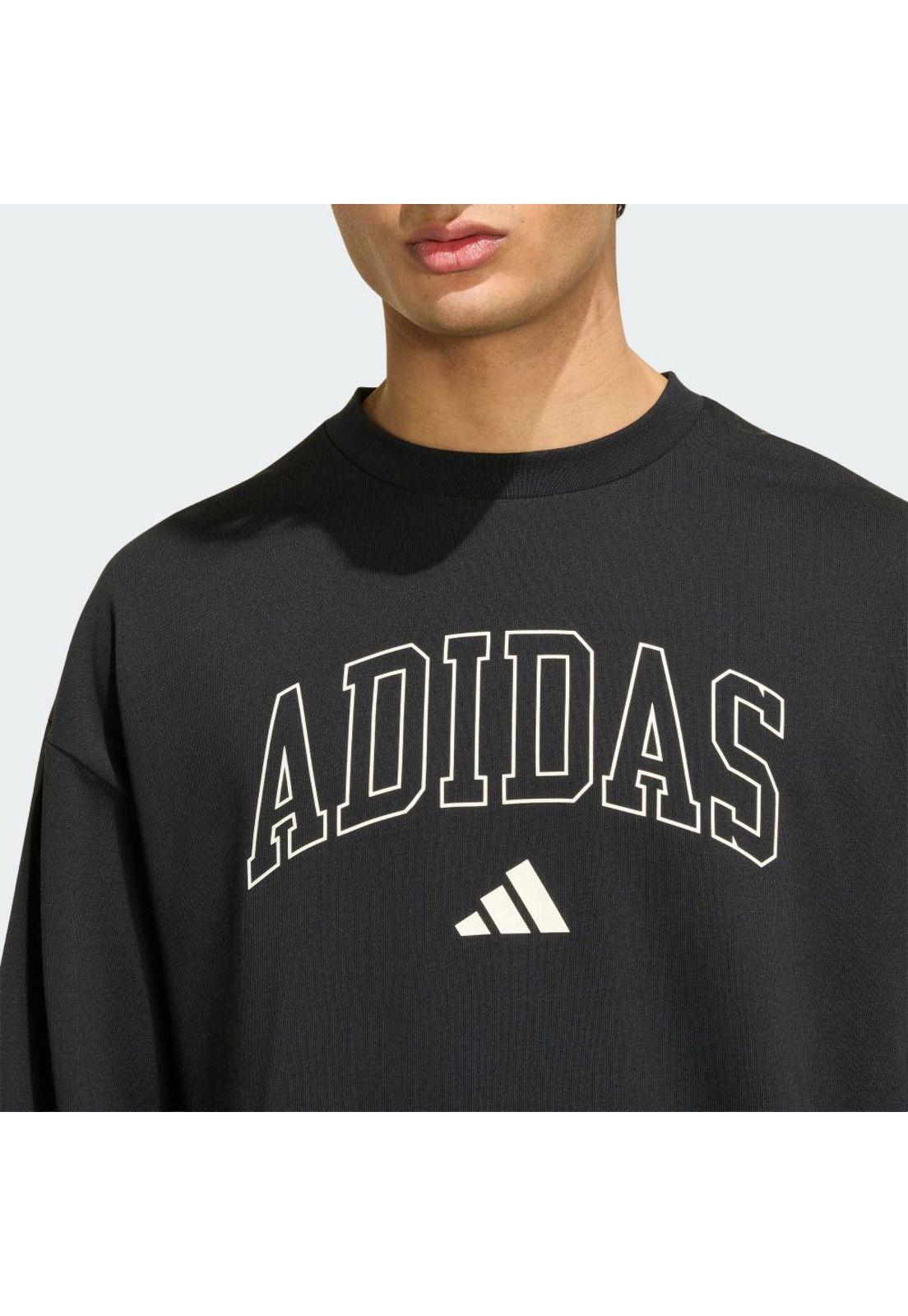 Polerón adidas Cuello Redondo Essentials Collegiate French-4