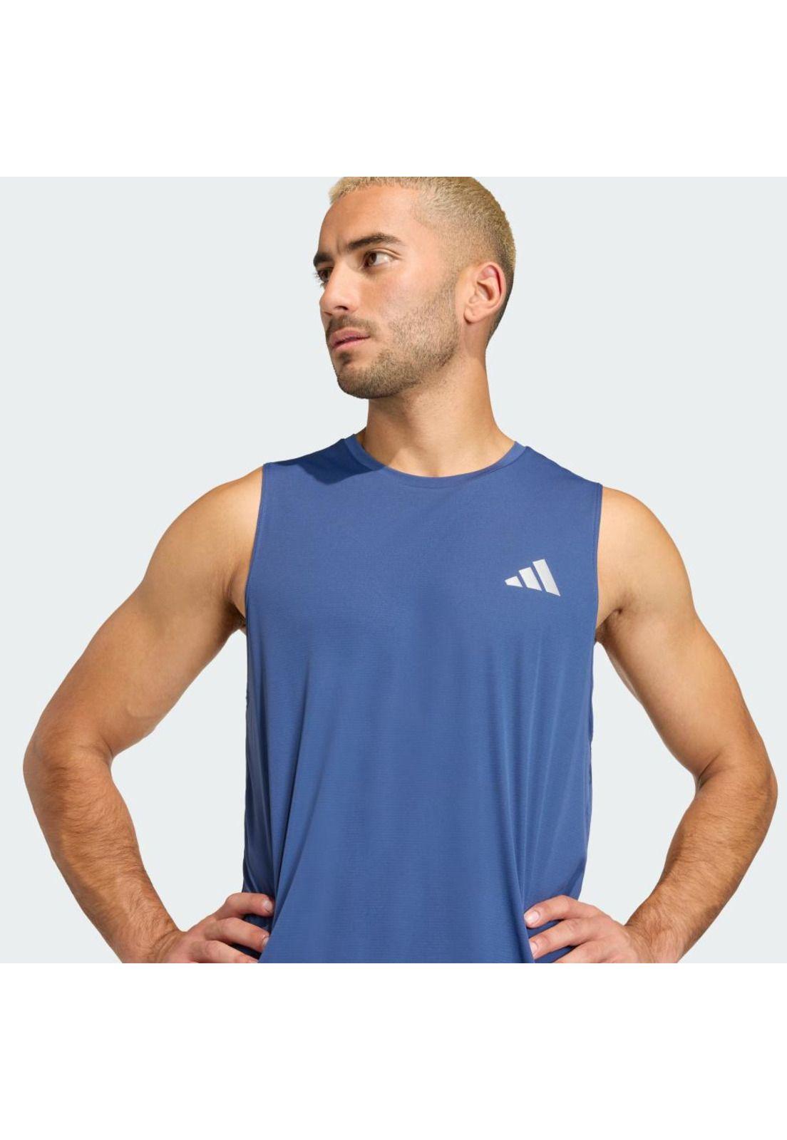 Polera adidas Hombre Sin Mangas de Running adi365 Essentials-5