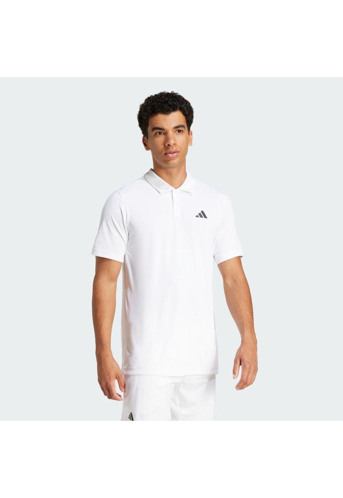 Polera adidas Hombre con Cuello Club Tennis-3