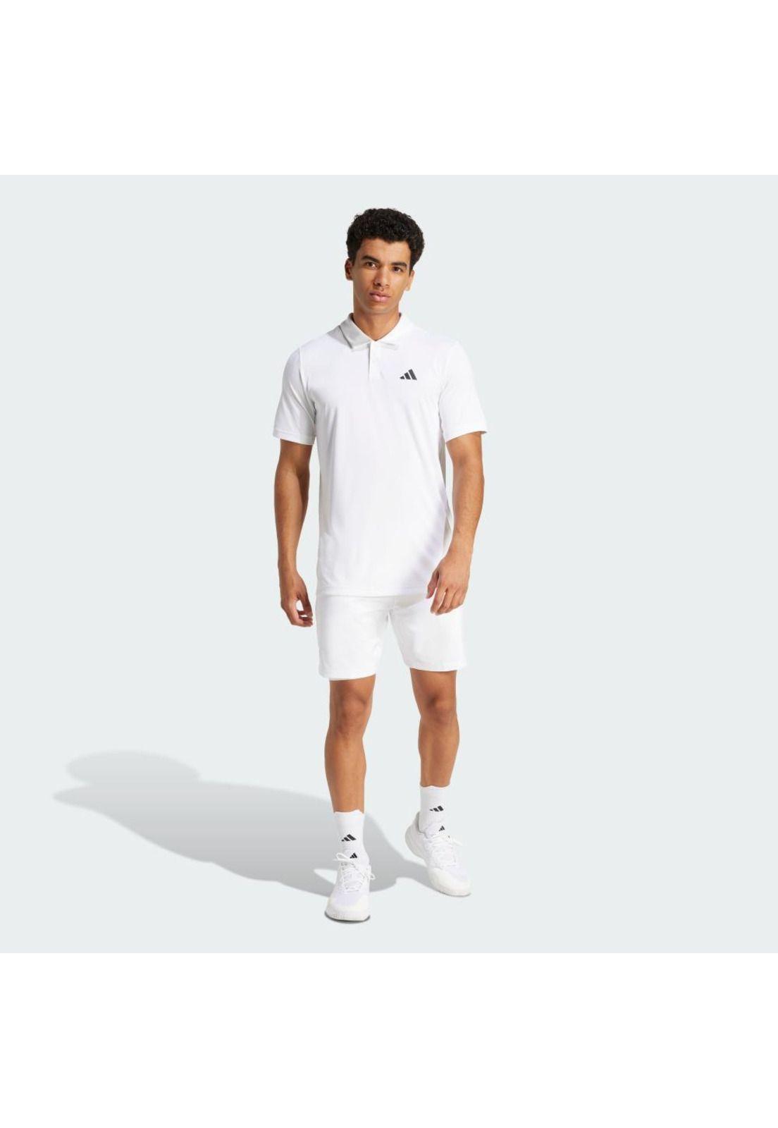Polera adidas Hombre con Cuello Club Tennis-6