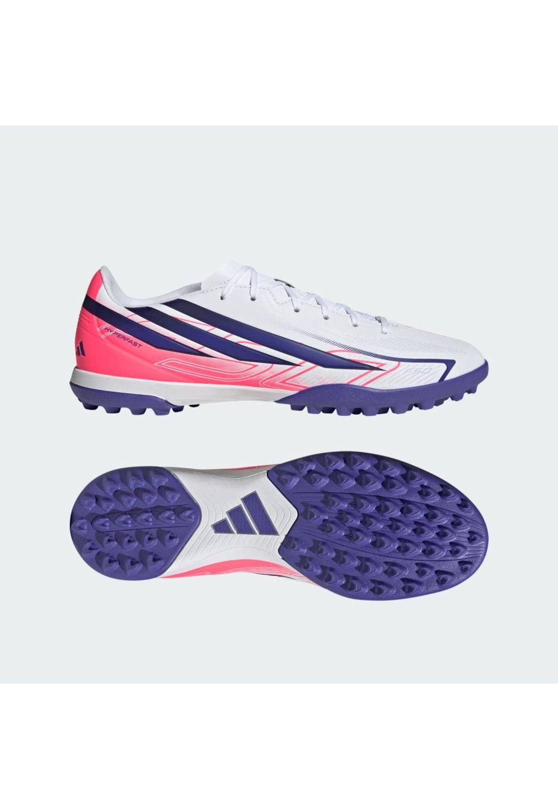 Botines Fútbol adidas F50 Hyperfast Club Artificial Blanco-8