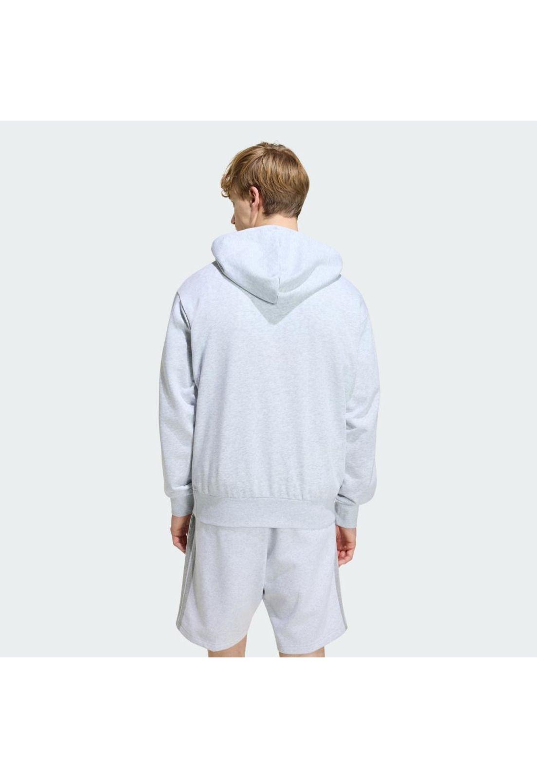 Polerón adidas con Capucha Essentials 3 Tiras Felpa Francesa-2