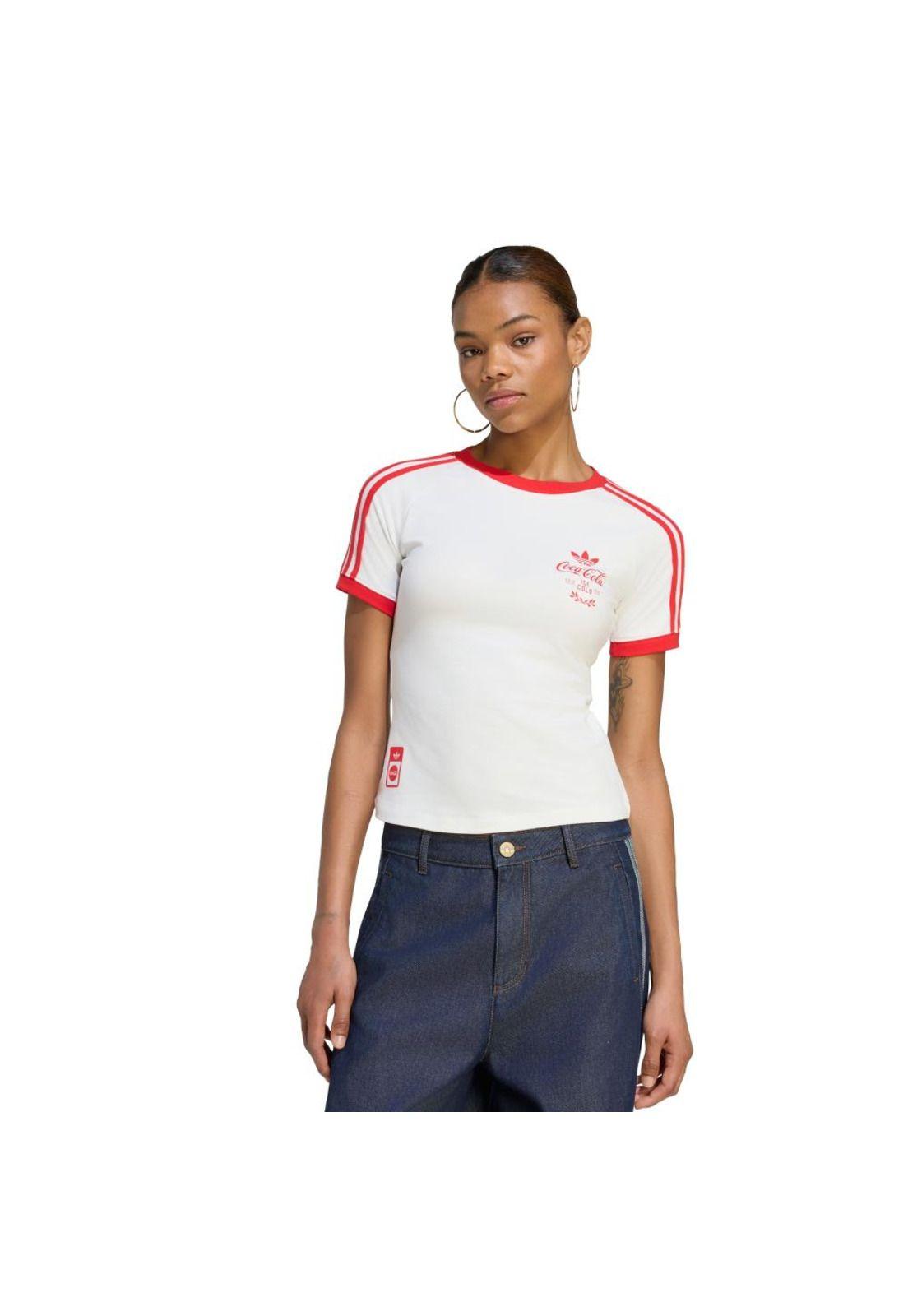 Polera adidas Mujer 3 Tiras-0