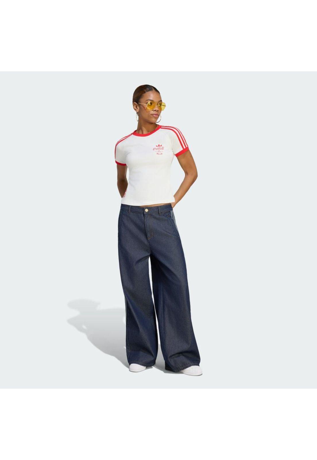Polera adidas Mujer 3 Tiras-3