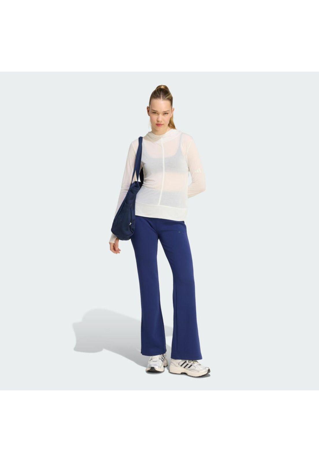 Polera adidas Mujer con Capucha Soft Lux Sheer Manga Larga-3