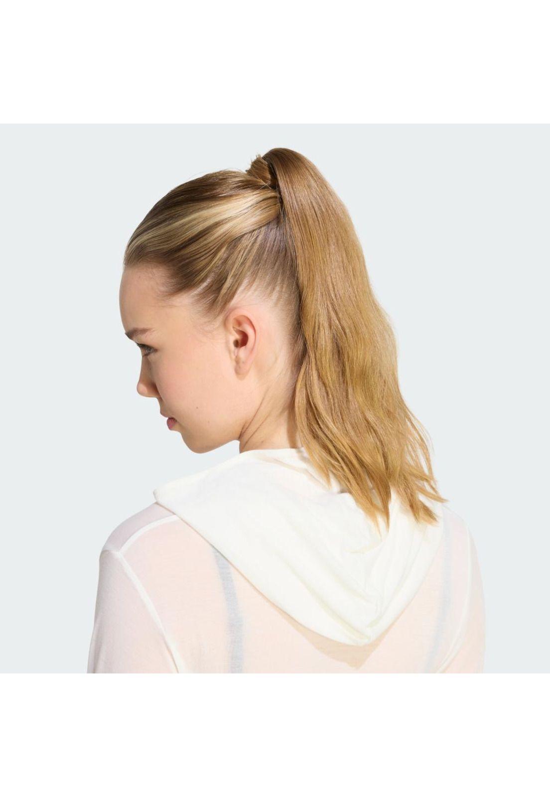 Polera adidas Mujer con Capucha Soft Lux Sheer Manga Larga-5