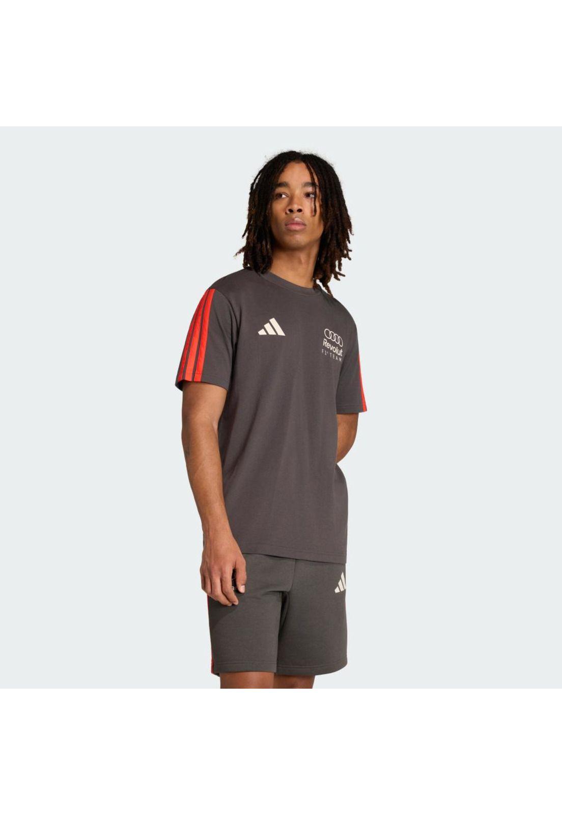 Polera adidas Hombre MANGA CORTA AUDI REVOLUT F1 TEAM DNA-3