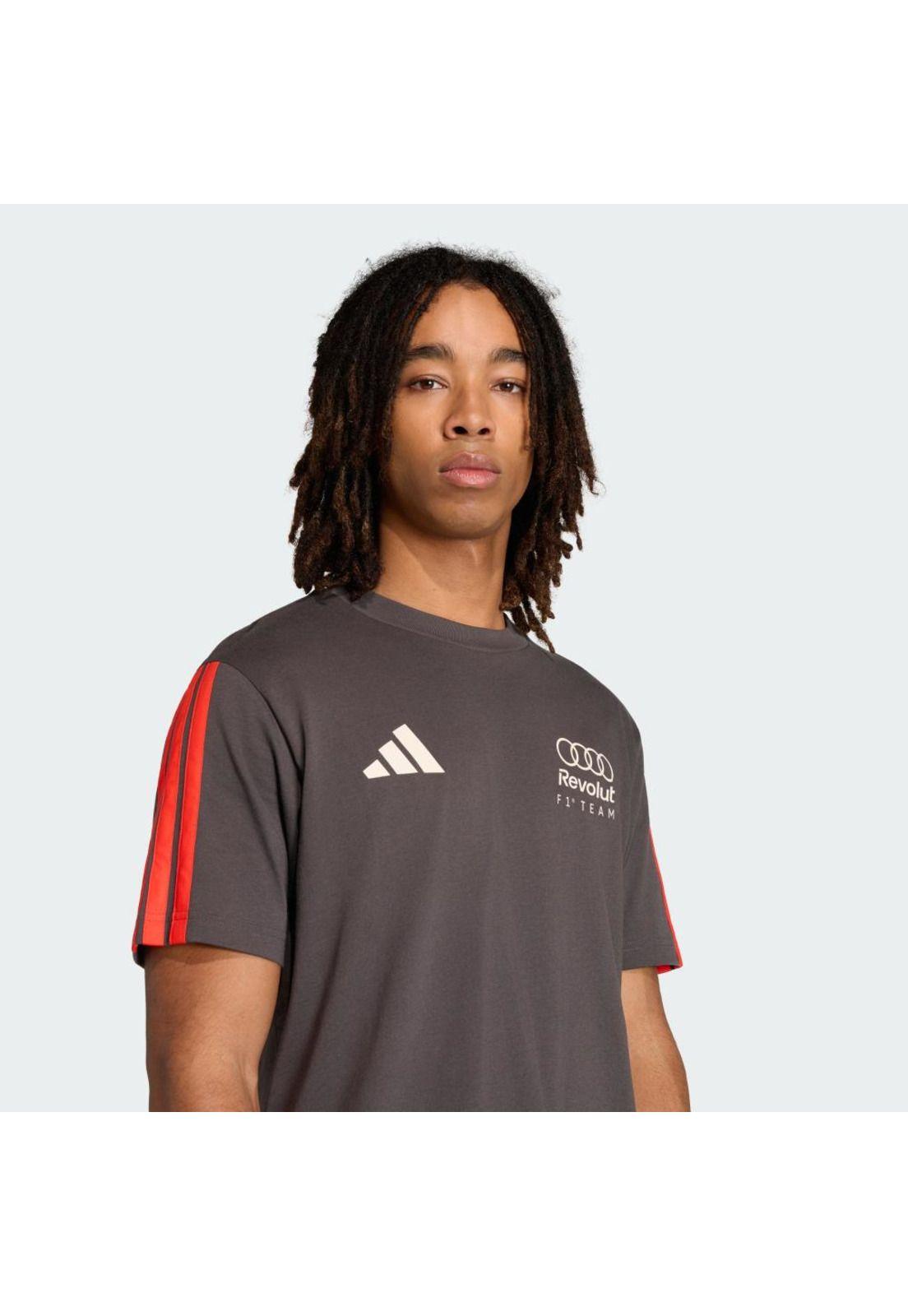 Polera adidas Hombre MANGA CORTA AUDI REVOLUT F1 TEAM DNA-4