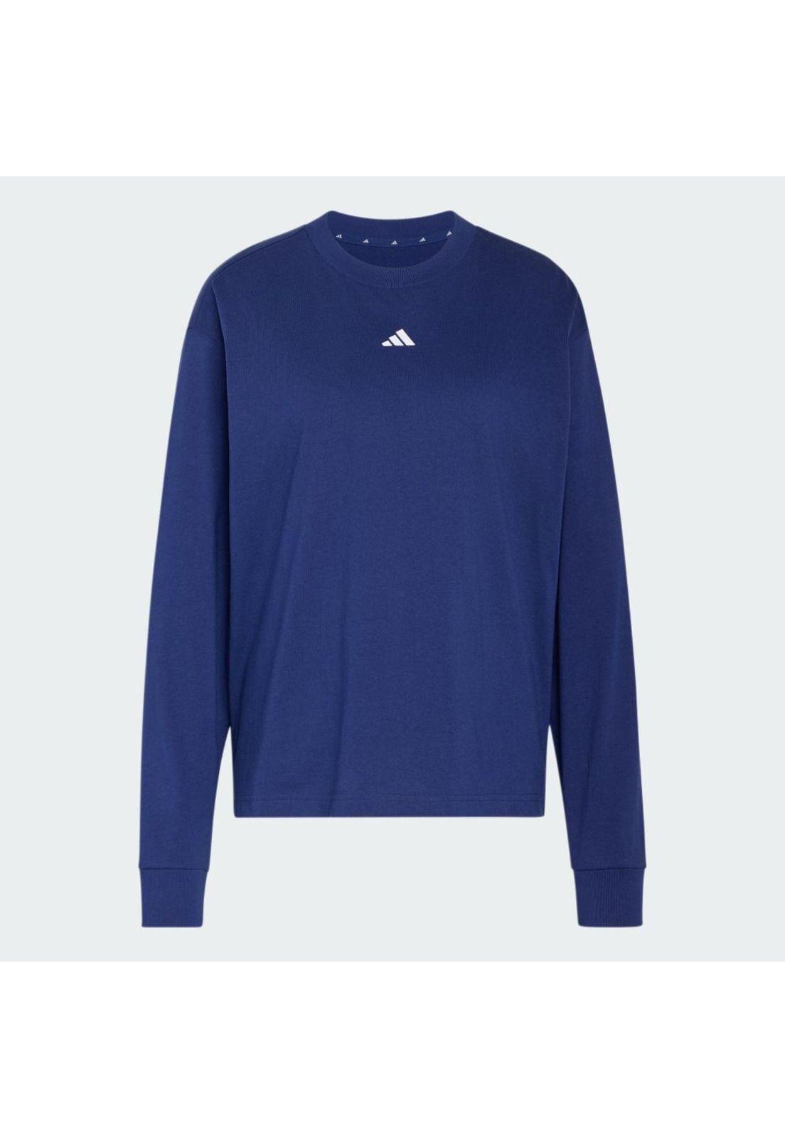 Polera adidas STUDIO 3 TIRAS ESTILO BOYFRIEND MANGA LARGA-1