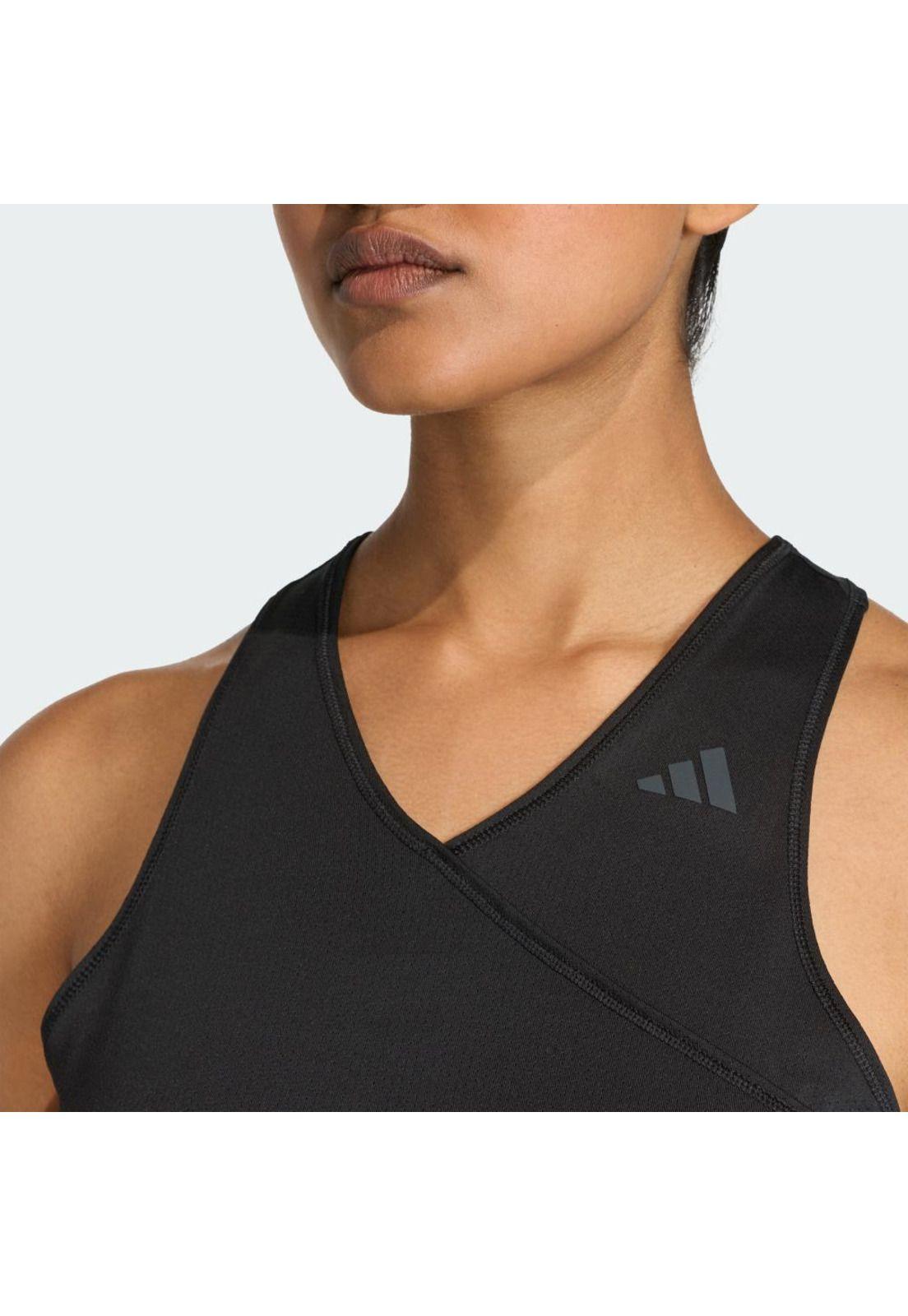 Polera adidas SIN MANGAS DE TENIS CLUB CLIMACOOL CUELLO EN V-4