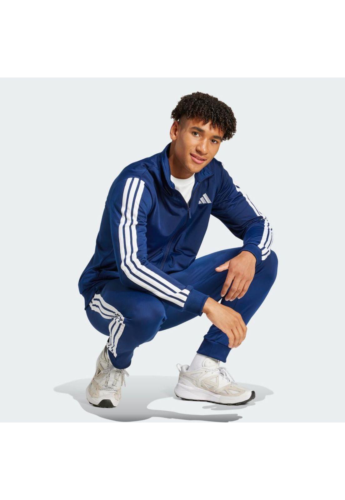 Buzo adidas Hombre DAYREADY Azul-3