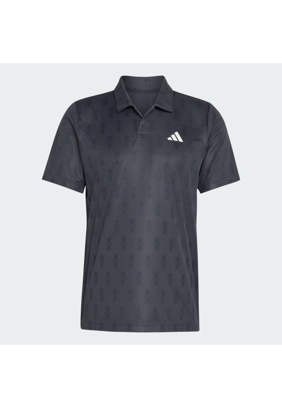 Polera adidas con Cuello Graphic Club Tennis Climacool-1