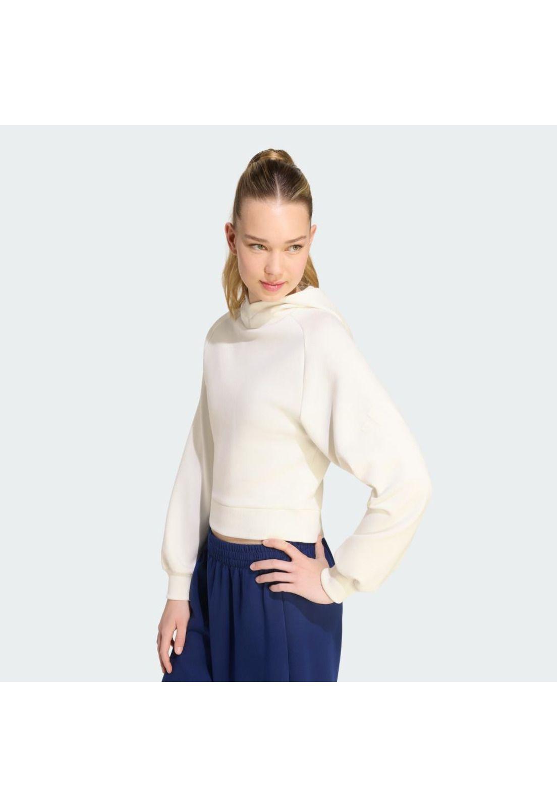 Polerón adidas Mujer con Gorro Soft Lux-3