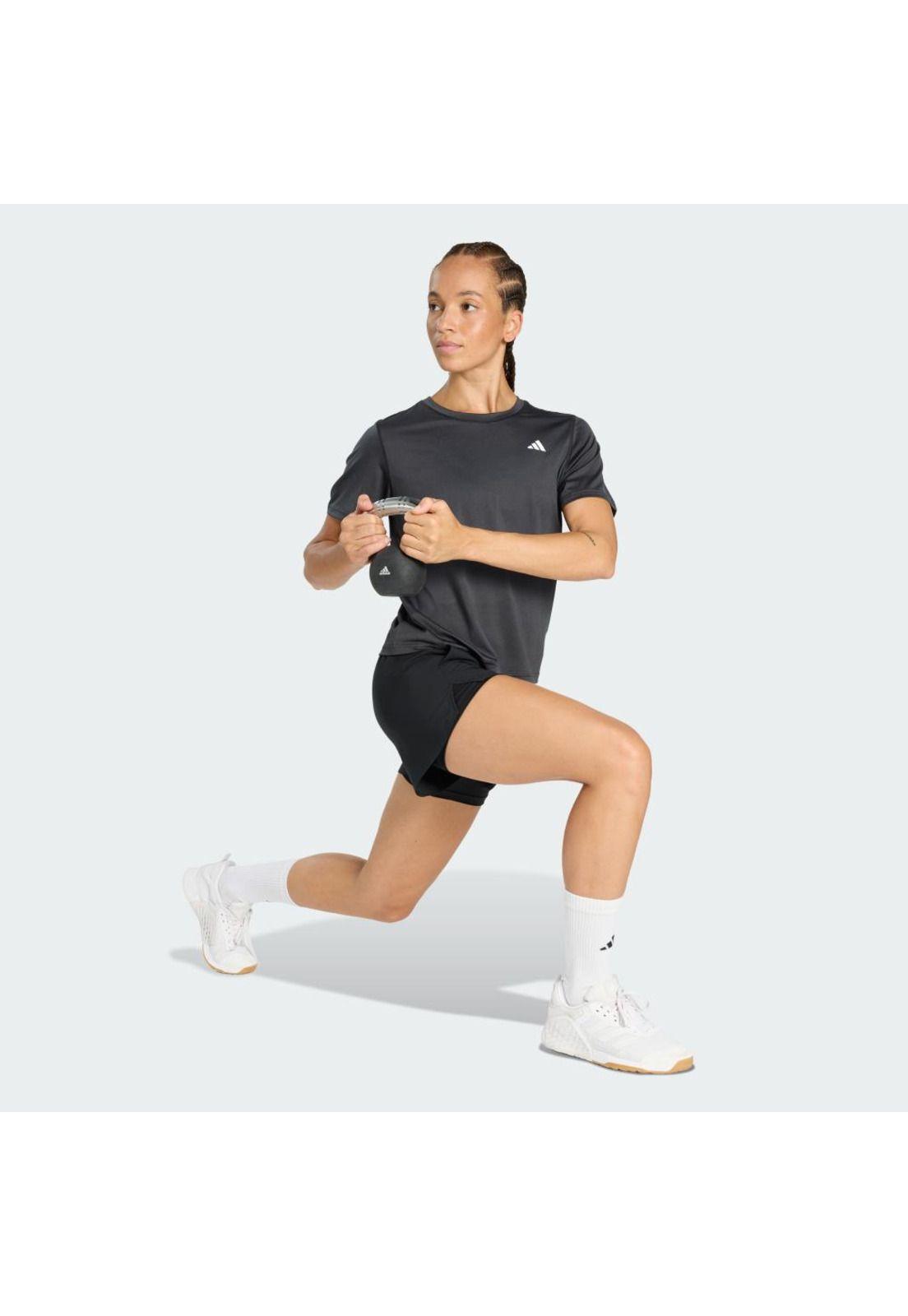 Polera adidas Mujer Workout Essentials de Cuello Redondo-3