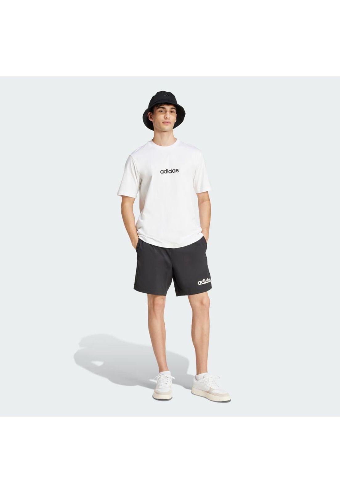 Polera adidas Hombre Essentials Linear Single Jersey-6