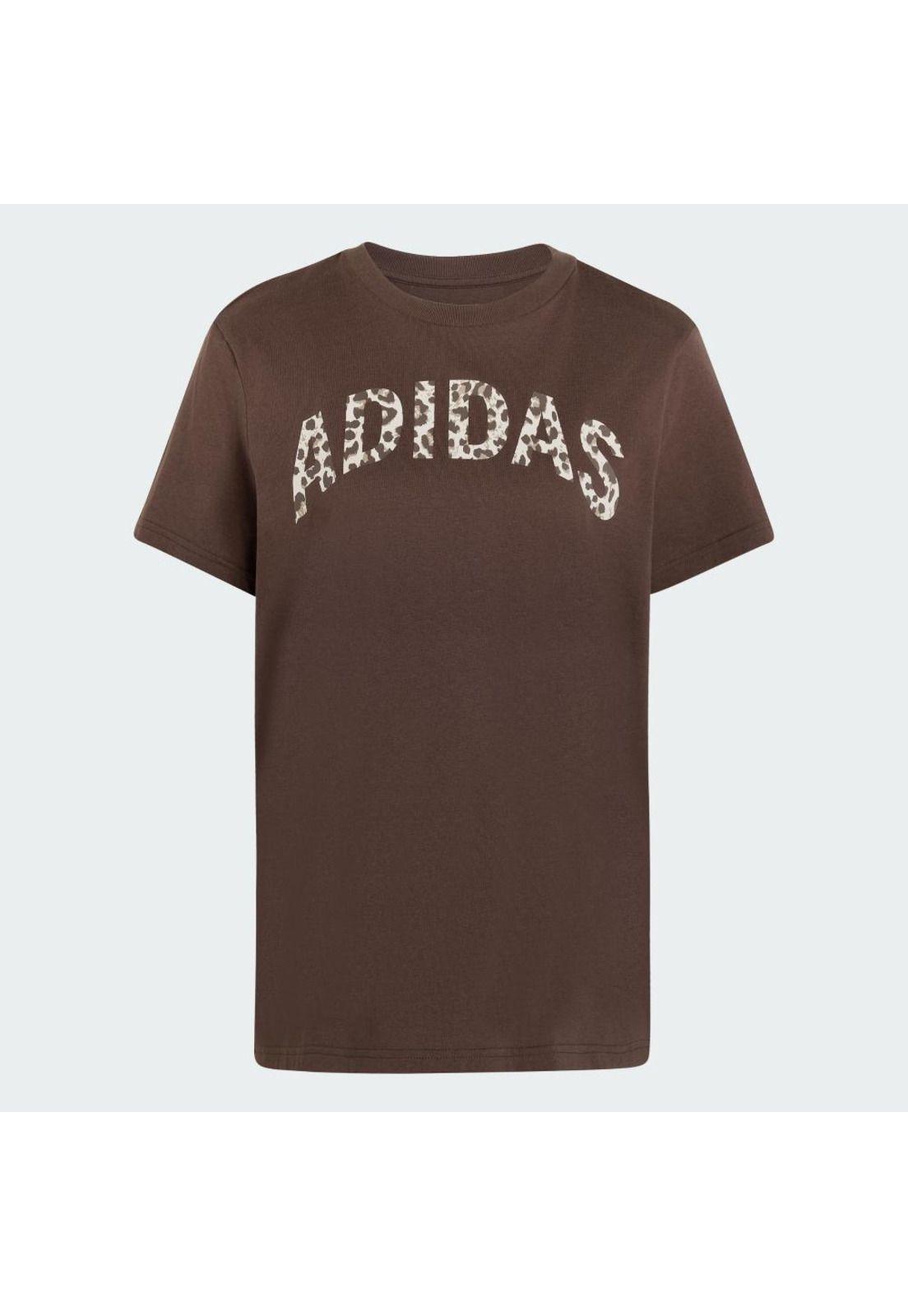 Polera adidas Mujer Estampada Animal 2 Holgada-1