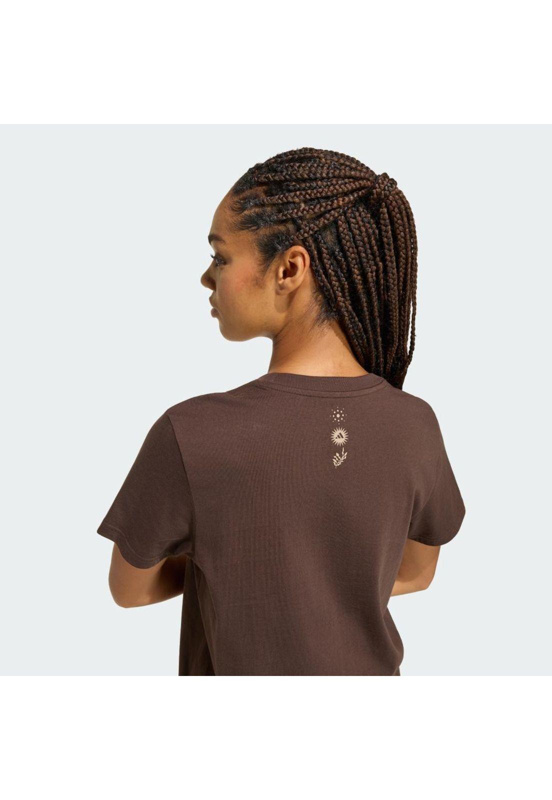 Polera adidas Mujer Estampada Animal 2 Holgada-5
