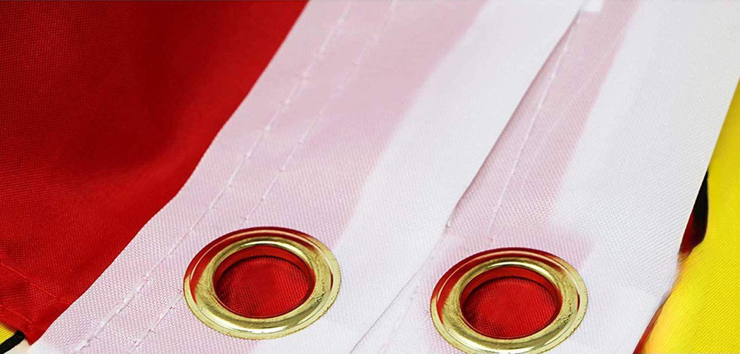 Bandera España 60x90 CM  Estampada ojales metálicos-3