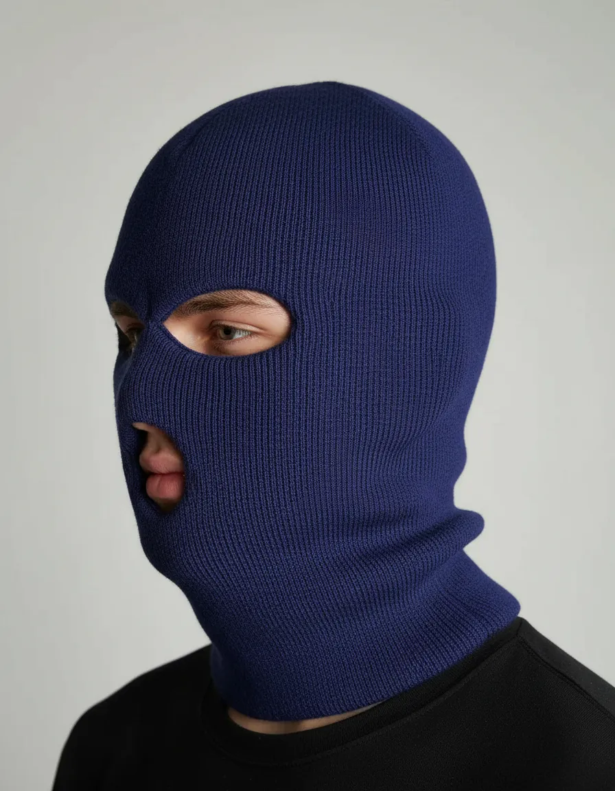 Pasamontañas Balaclava 2 En 1 Gorro Térmico 3 Orificios-2