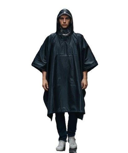 Capa Impermeable Poncho Para Lluvia Manta Agua Pvc Capucha-1