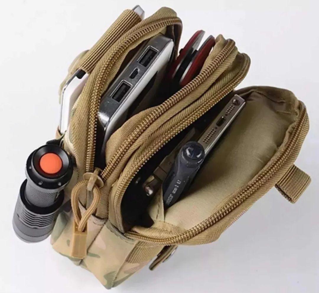 Bolso Pouch táctico porta celular y accesorios-4