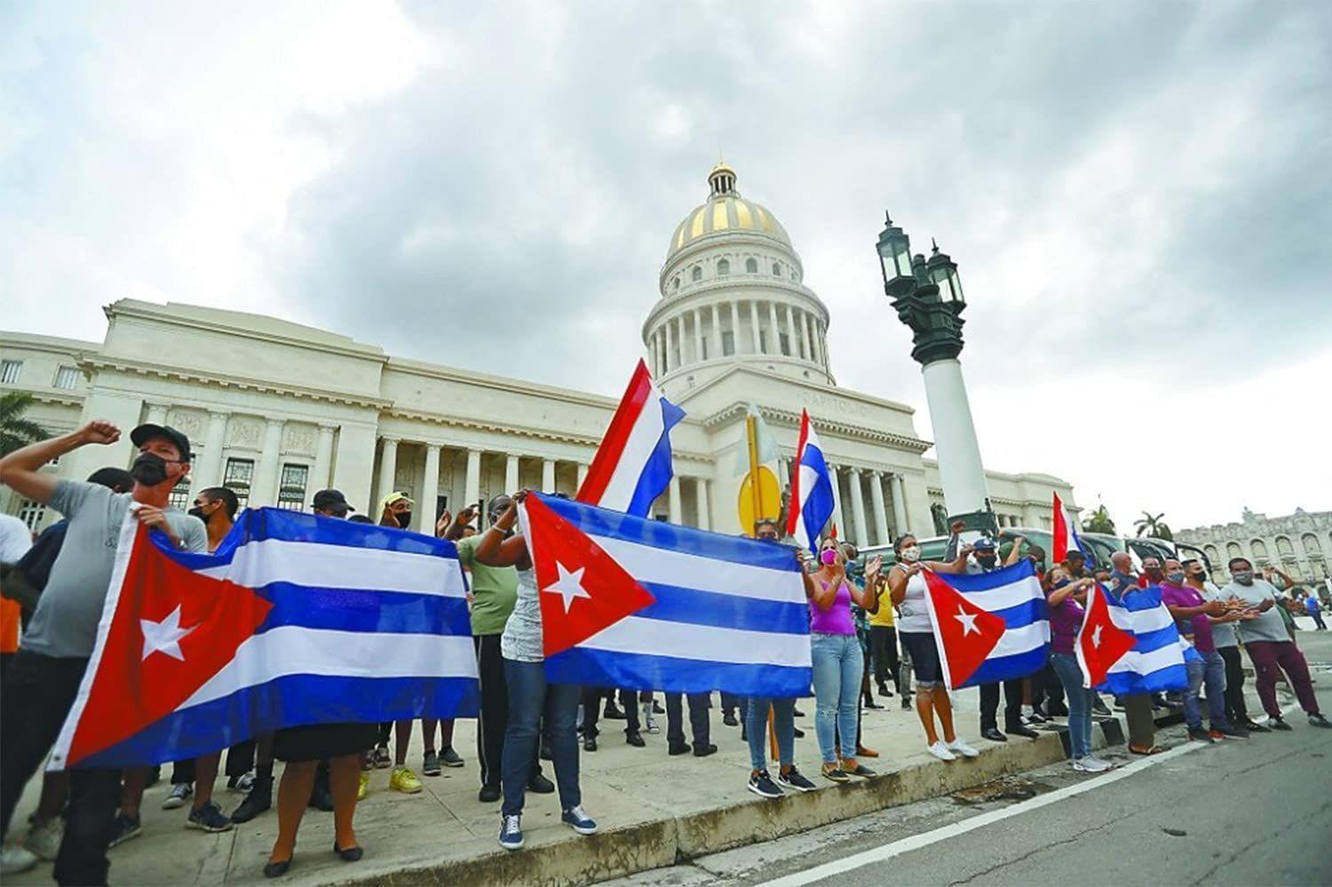 Bandera Cuba 60x90 CM Estampada ojales metálicos-6