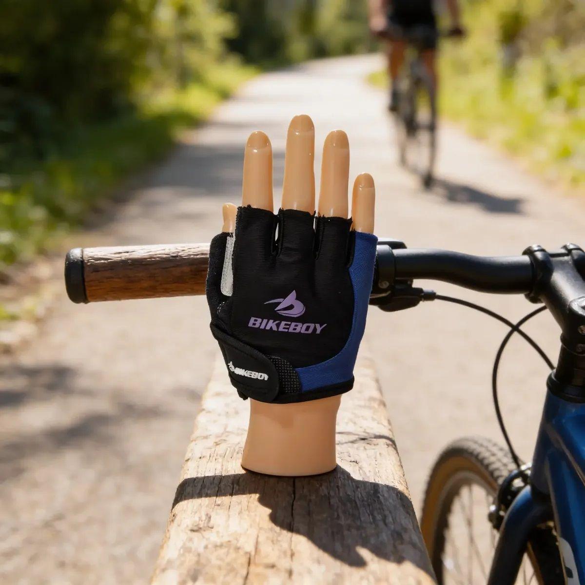 Guantes Ciclismo Bicicleta Acolchado Palma Gel Bici Premium-1