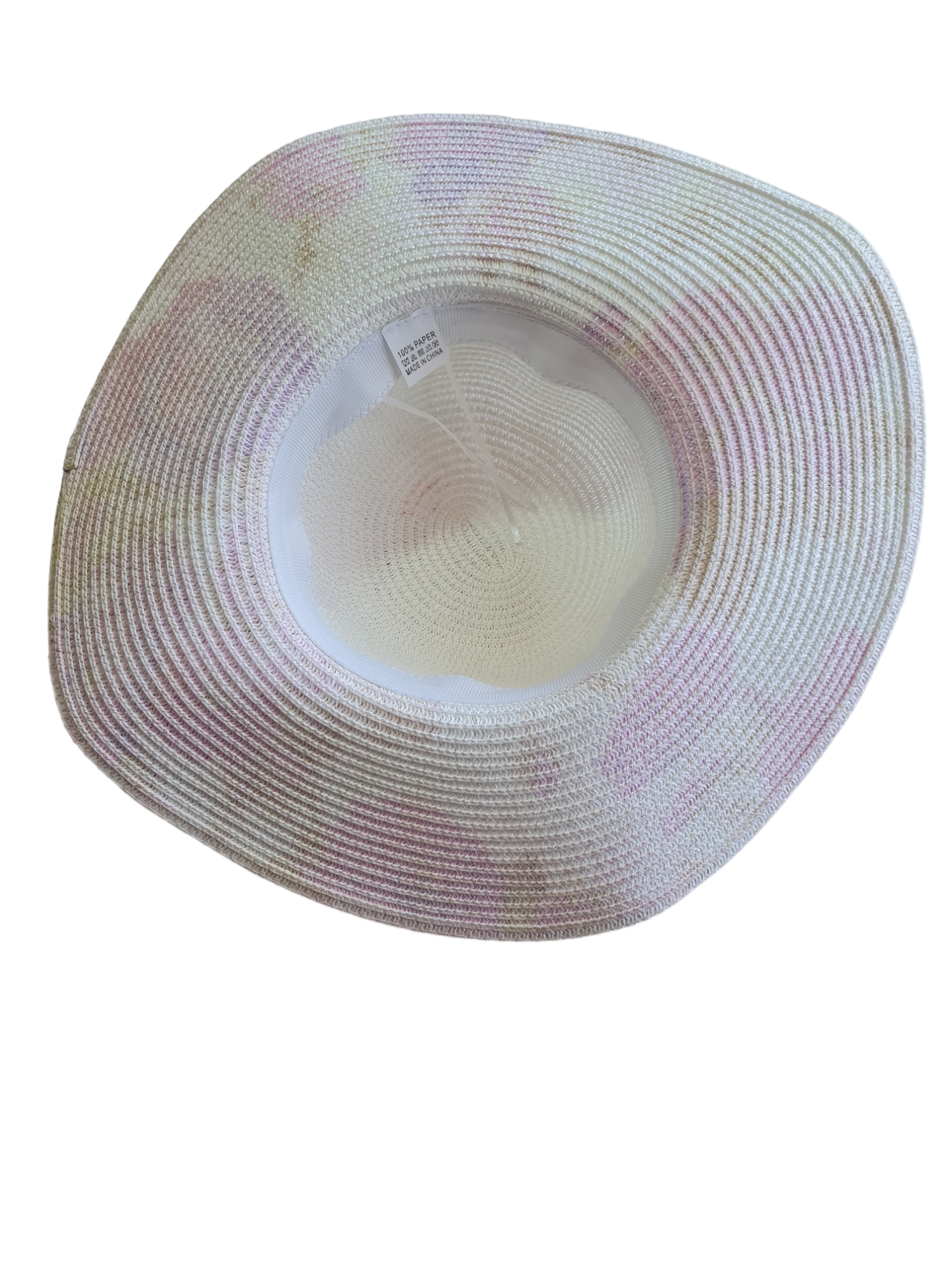 SOMBRERO DE PLAYA MUJER SOL PROTECCIÓN SOLAR FLORES-1