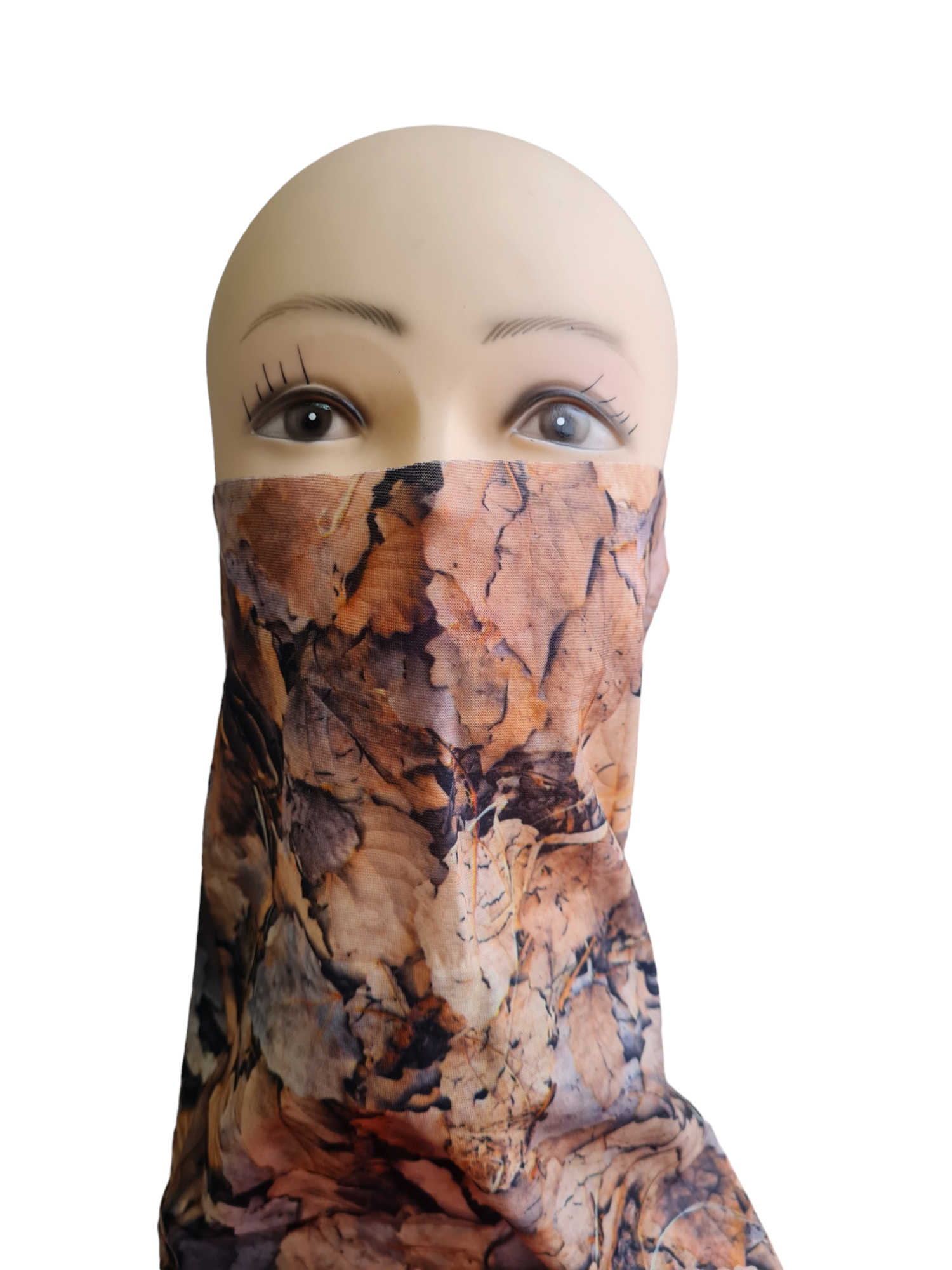 Bandana Camuflaje Mimetizado Hojas Microfibra Sol Solar UV-2
