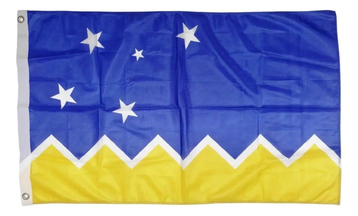  Bandera Magallanes 60x90 CM Estampada ojales metálicos-2