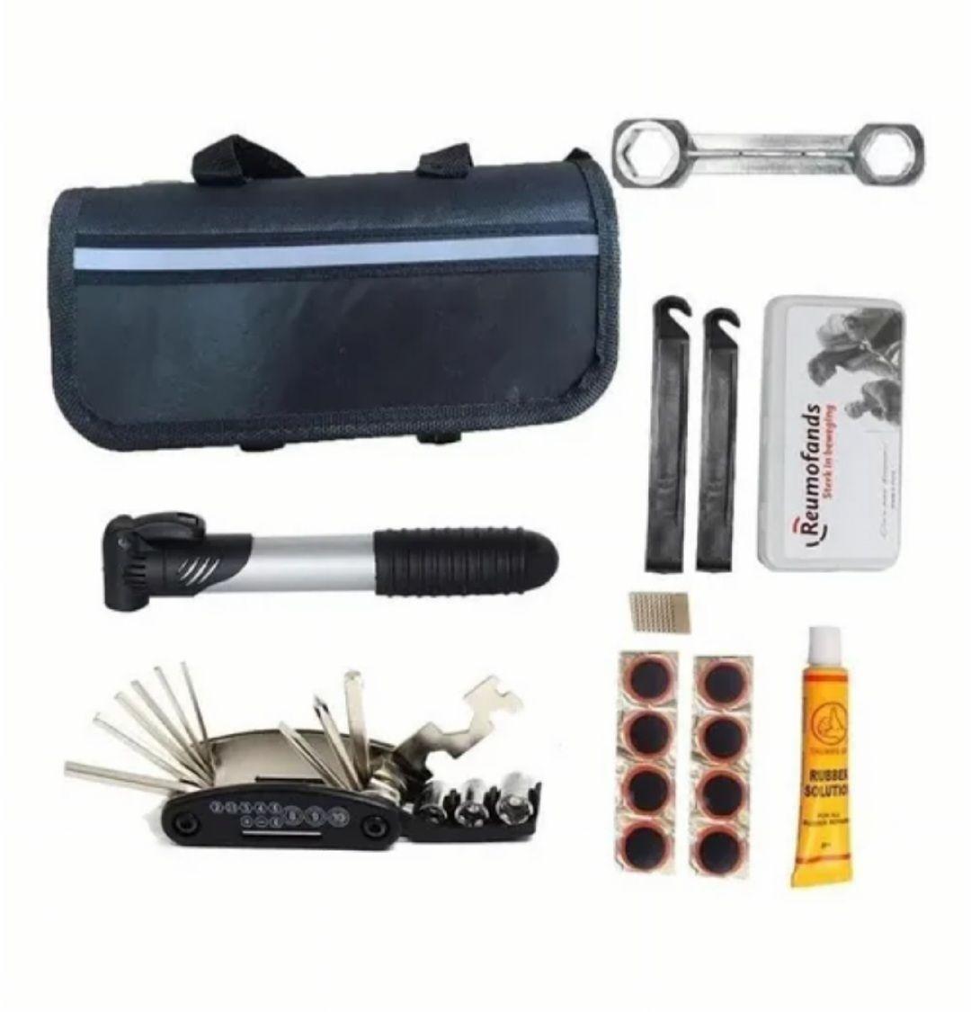 Kit reparación bicicleta + estuche-2