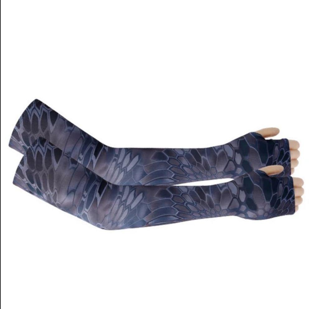 Mangas Brazos Camuflaje Phyton Sol Protección Solar Verano-0