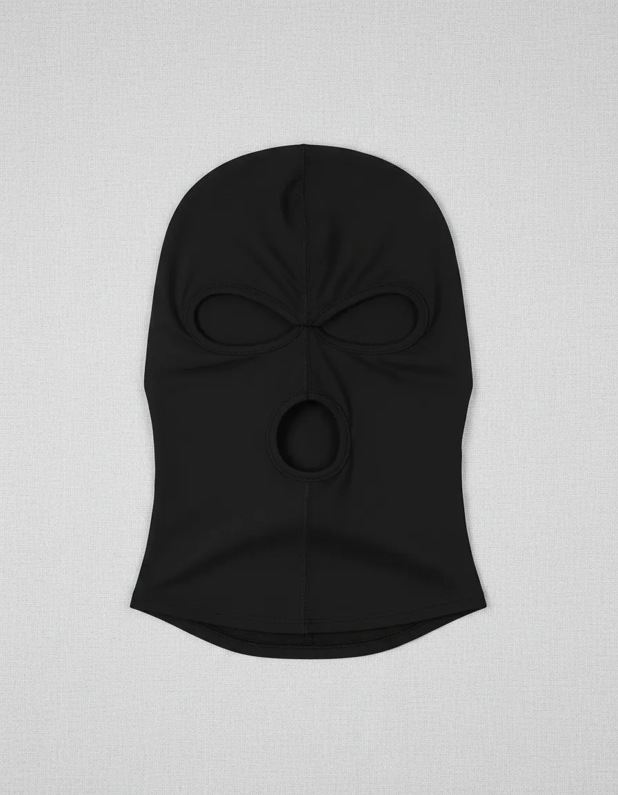 Pasamontañas Ninja Streetwear Trap Táctico 3 Hoyos-3