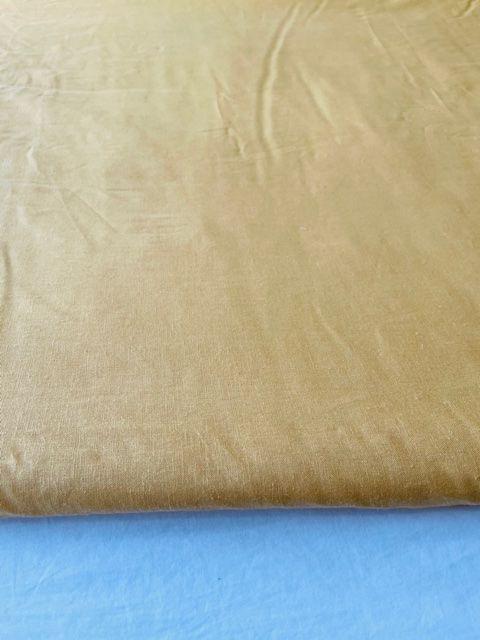 Set Piecera Lino mostaza 90 x 230 + 2 cojines 50 x 30 cm Antonia Paz-3