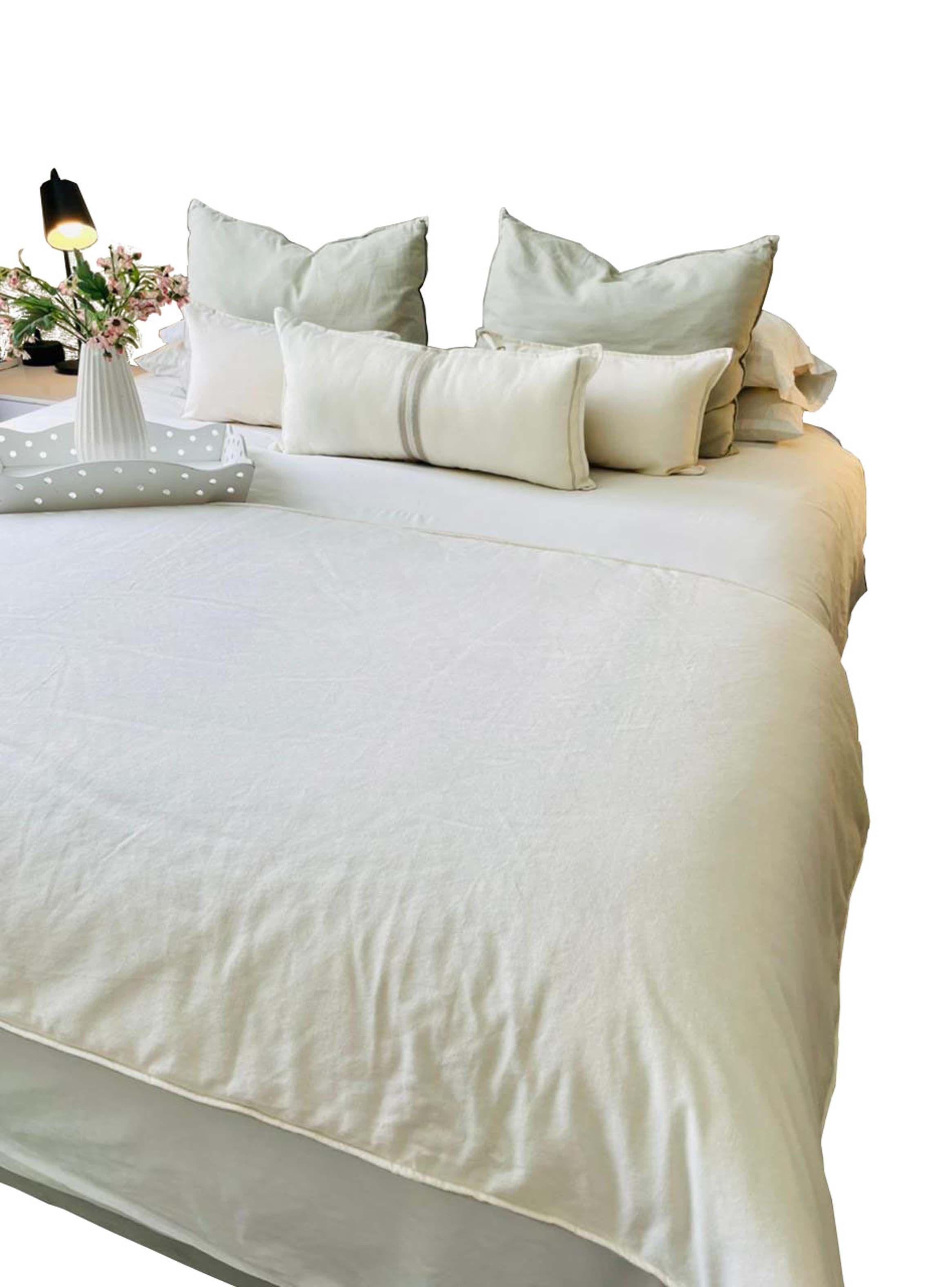 Piecera Duo Café Claro / Crudo 270 x 95 cm-1