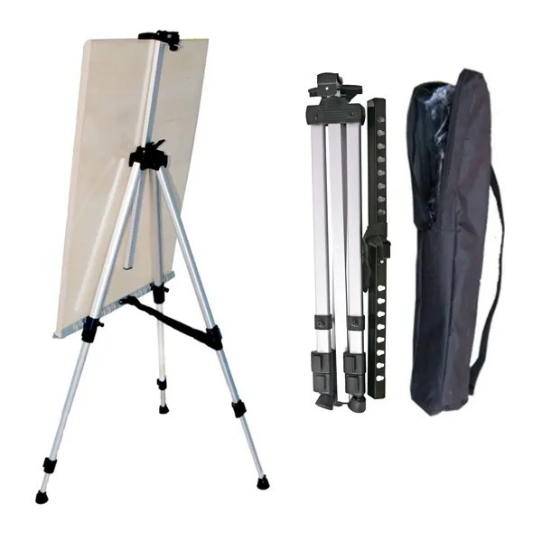 Caballete atril artista de aluminio 165 cm-0