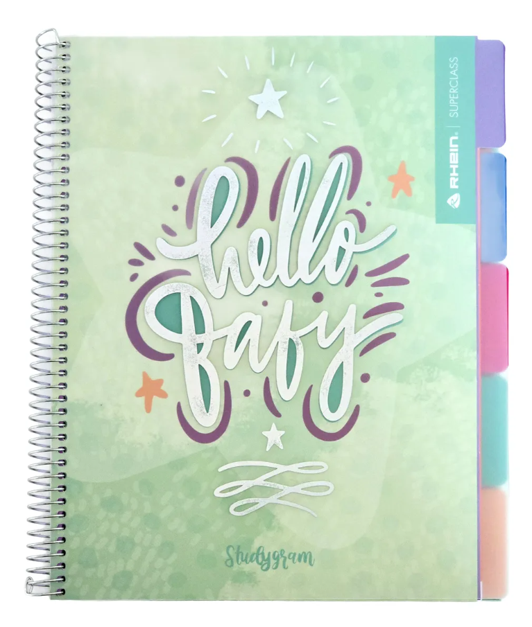 Cuaderno Study Gram Carta 150 hjs RHEIN-1