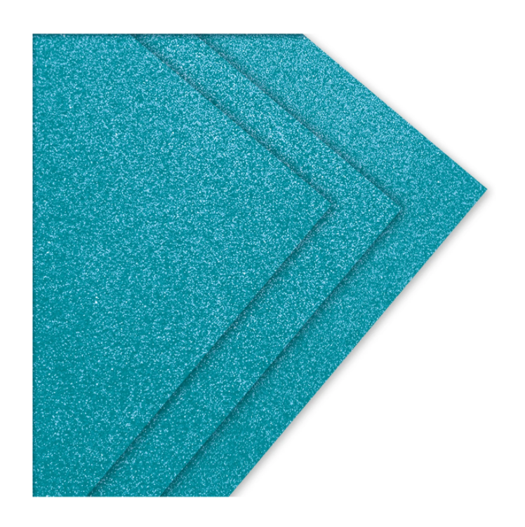 Goma Eva Glitter 40x60cm 2mm Calipso TORRE-1