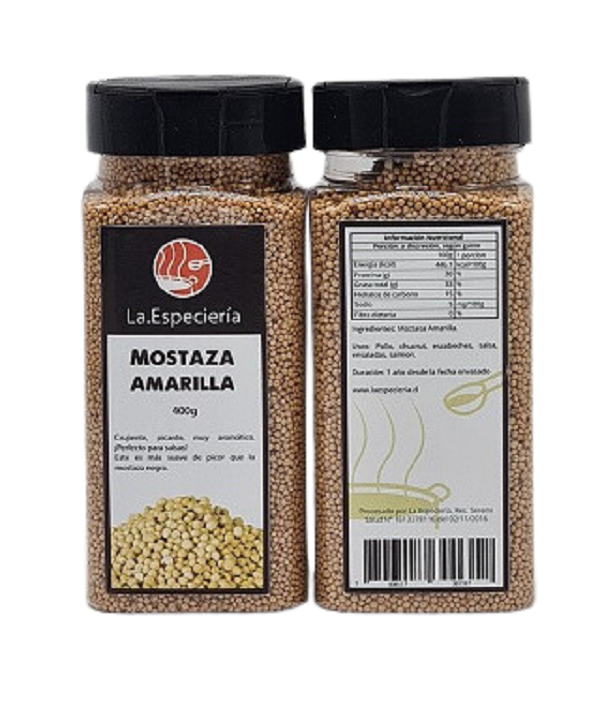 Mostaza Amarilla 400g La Especieria-1
