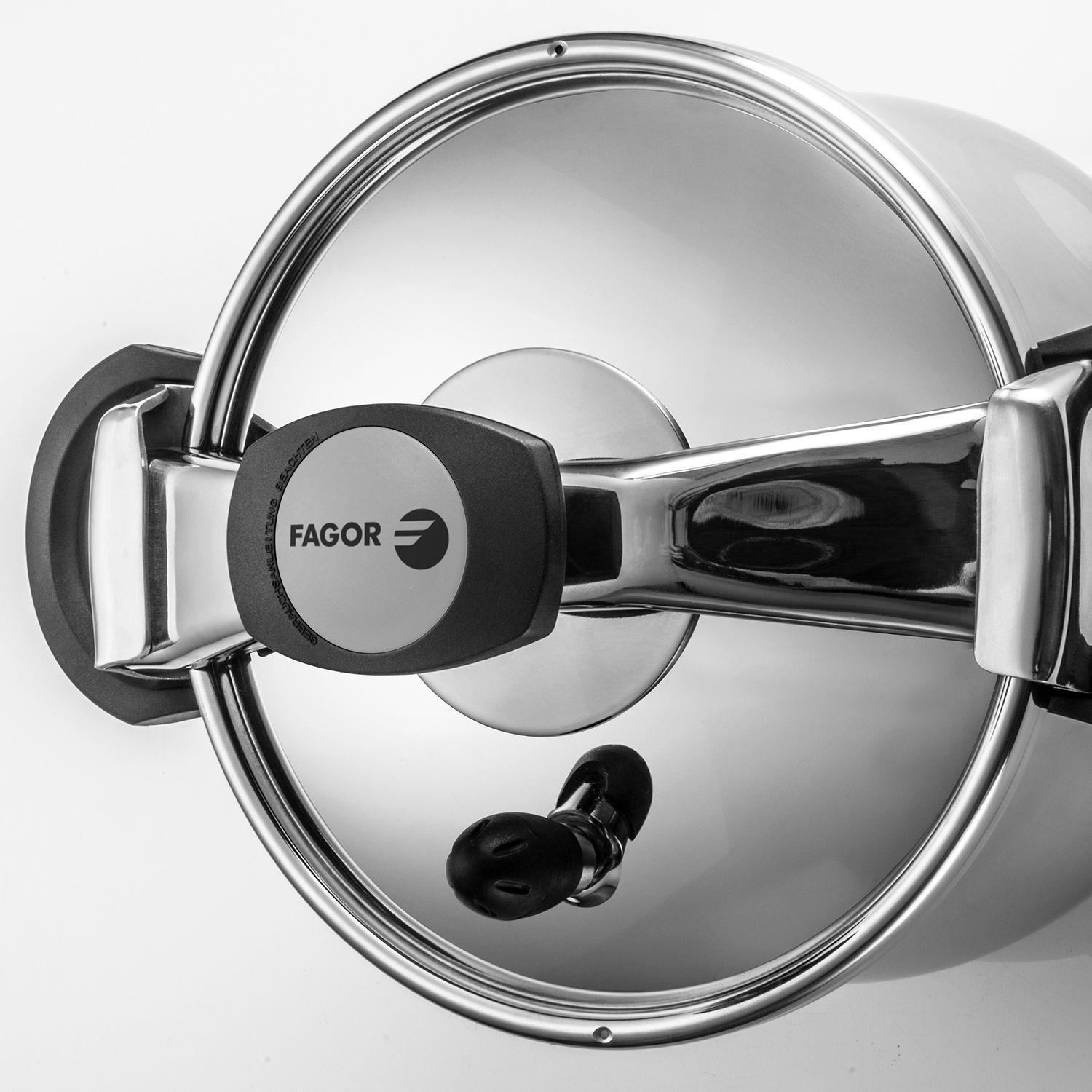 Olla Presión Inoxidable 6L Clásica Fagor-1