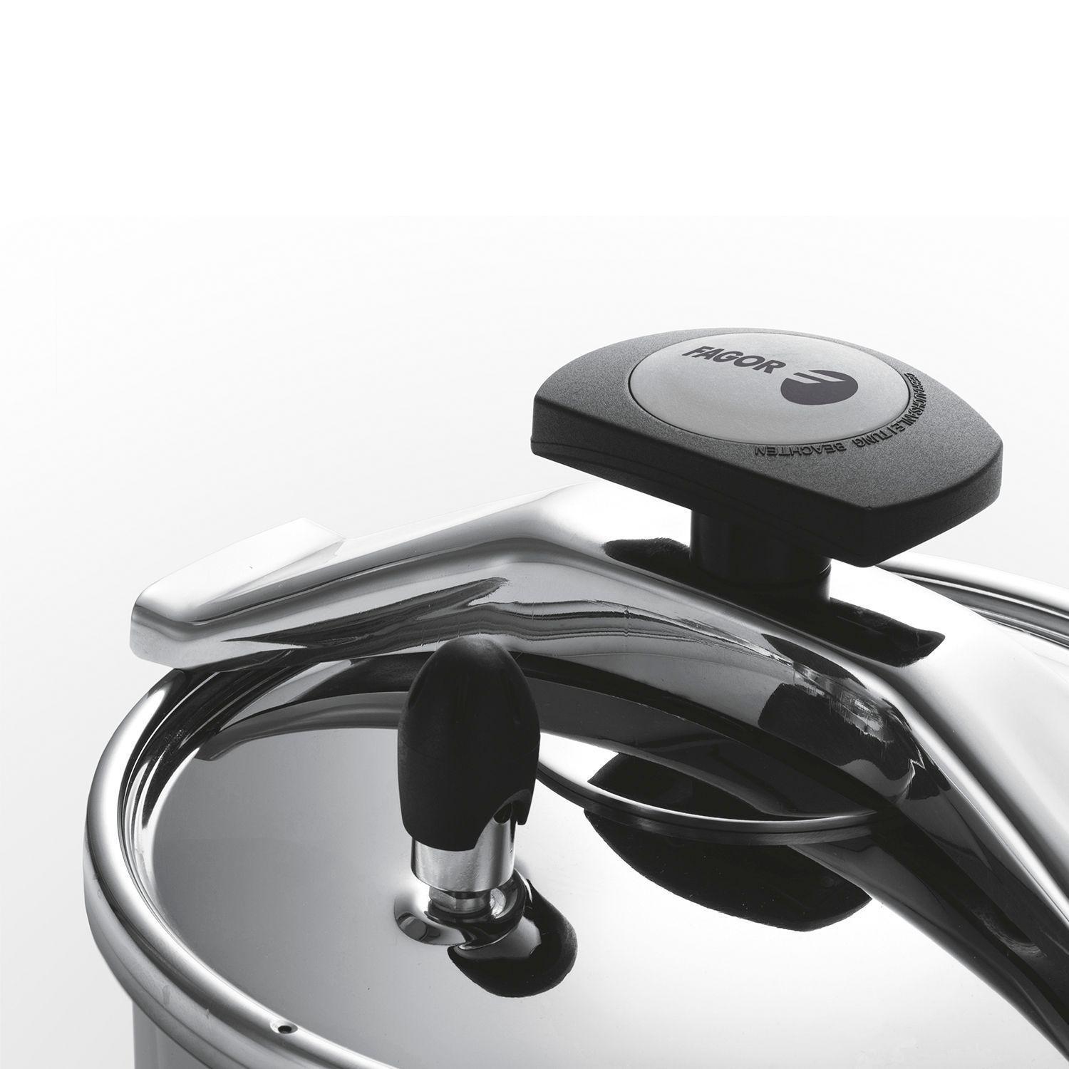 Olla Presión Inoxidable 6L Clásica Fagor-2