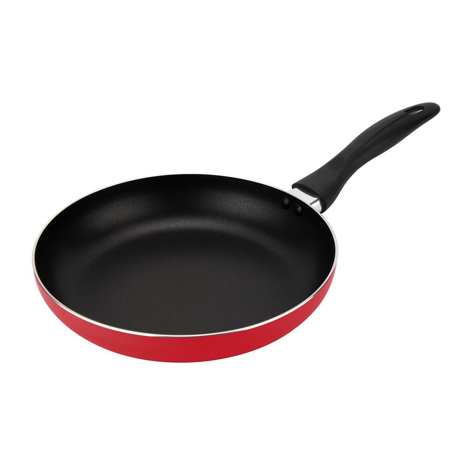 Batería Cocina Aluminio 6pzas Roja Gourmet-4